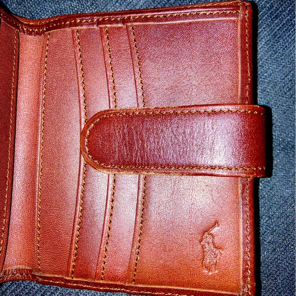 Vintage Ralph Lauren leather tartan wallet - Picture 4 of 6